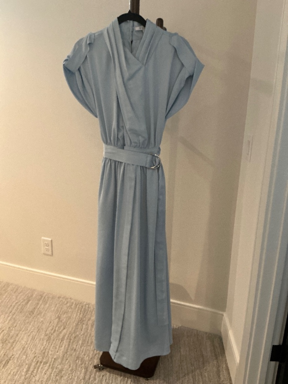 DEREK LAM 10 CROSBY STUNNING LIGHT BLUE DRESS